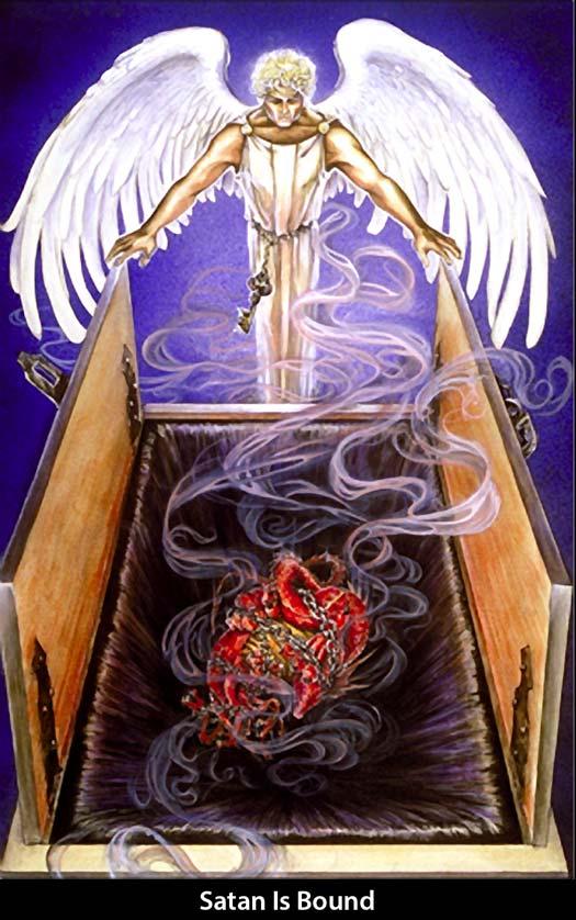 wicked demons, fallen angels, are already there. 2 Peter 2:4 and Jude 6 suggest that the abyss is a prison that was originally created for certain angels who committed a terrible sin in Genesis 6:1-4.