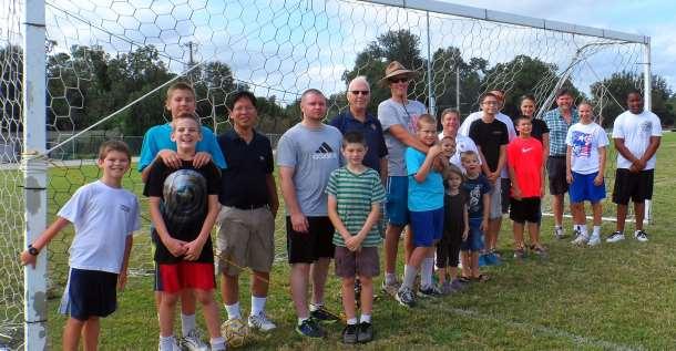 Competition Champions Announcement Knights of Columbus Holds Annual Soccer Challenge Five boys and girls from Milton, ages 9-14, were named local Champions and subsequently District Champions of the