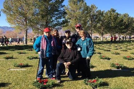 PICS of ASSEMBLY FUNCTIONS Wreaths across