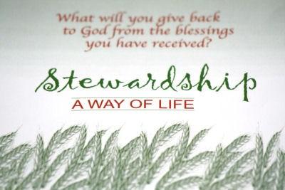 Christian Stewardship: everything we do after we say: I believe. So, here we are. It s fall and now we arrive at the time of the year when we typically conduct our annual stewardship campaign.