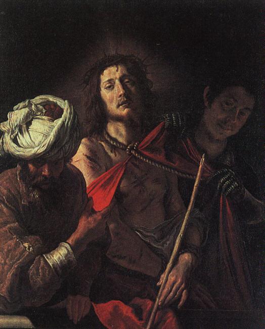 Did Christ Speaks To Zinzendorf In a Painting? Z visited an art museum in Dusseldorf where he saw Domenico Feti s painting Ecce Homo, "Behold the Man.