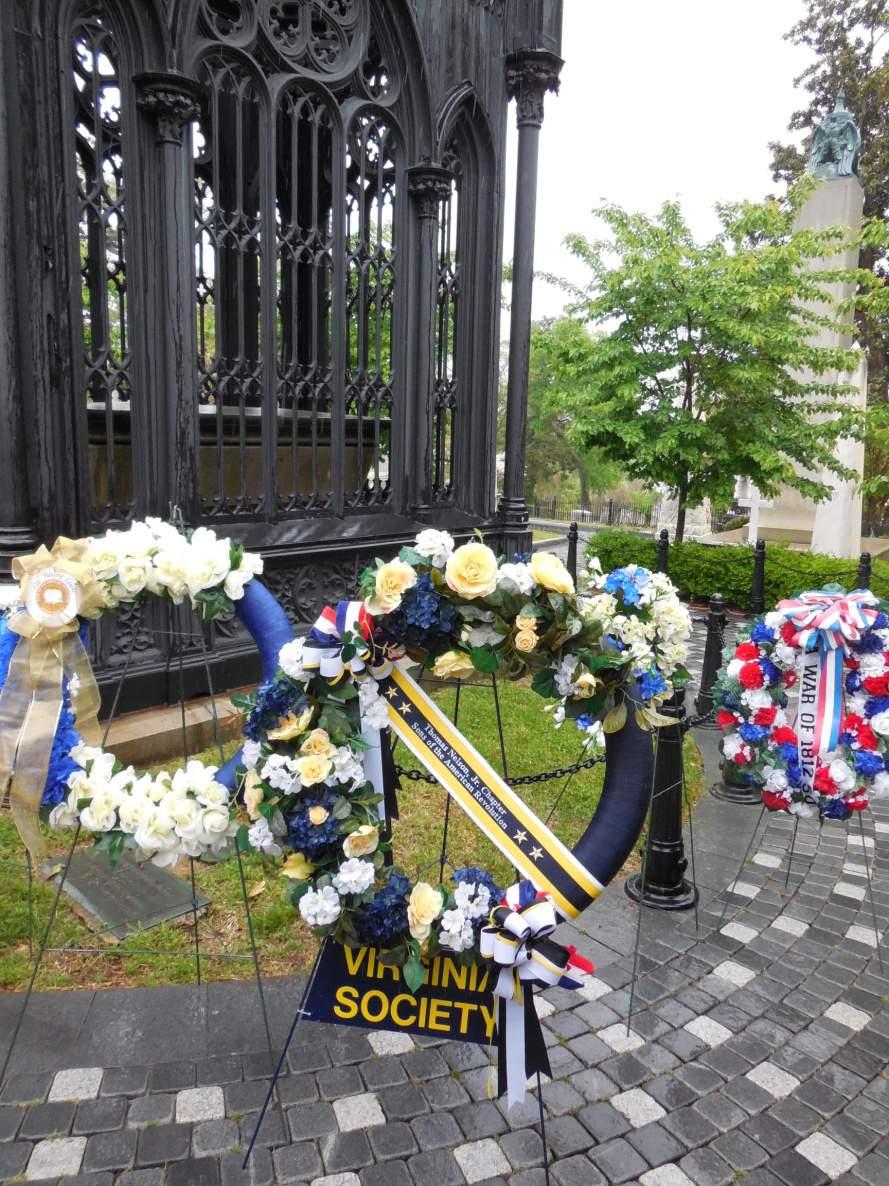 President Wood Attended a Wreath Laying at the birthplace of President James Monroe Commemorating his 256 th Birthday Celebration Ceremony on April 26 th 2014.