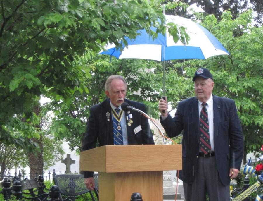 He also attended a ceremony commemorating the 256 th Birthday of President Monroe on a rainy April 28 th day at the Hollywood Cemetery in Richmond, VA. Guest Speaker Biography Dr.