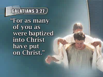 118 119 (Text: Matthew 3:17) At Christ s baptism, the voice of God was heard,