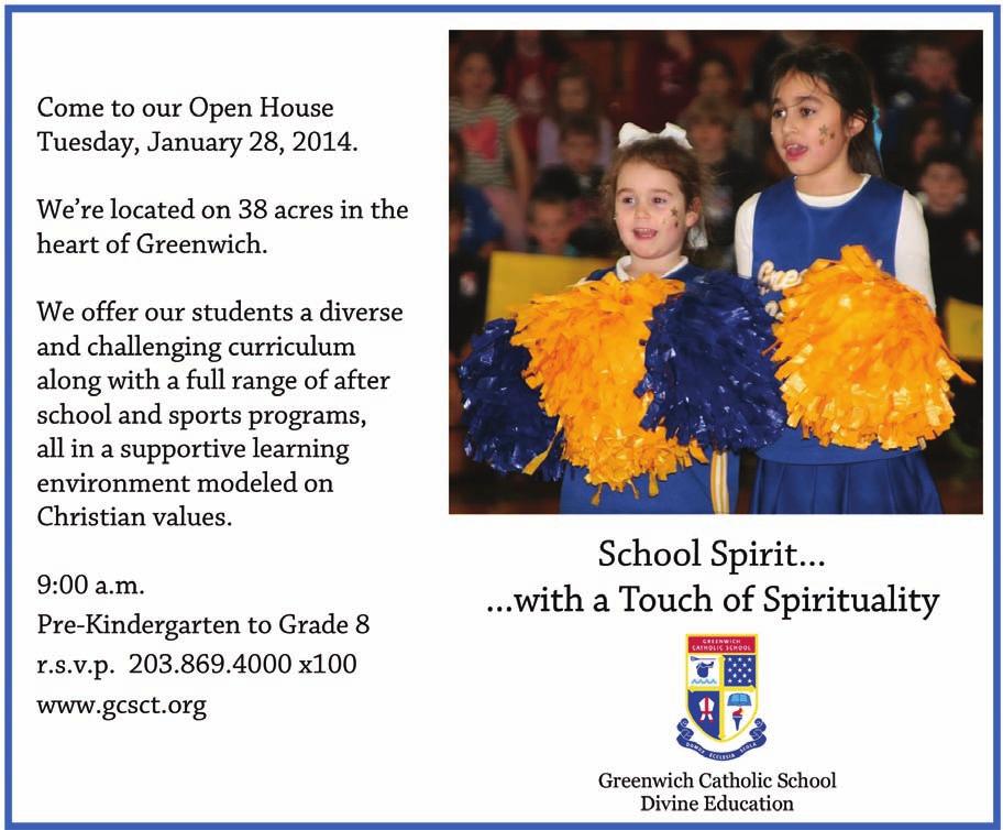 18 Natioal Catholic Schools Week ND Igite Coectio comes to Bridgeport BRIDGEPORT Chose for their academic achievemet ad leadership potetial, 30 studets from the Cathedral Academies ad Kolbe-Cathedral