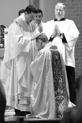Arias was the oly priest beig ordaied at this time, the Sacramet of Ordiatio was celebrated i St. Mary s, his home parish.