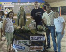 meeting. From July 16-28 the team at the Secretariat participated in the National Meeting and Catechetical School Benagalbon 2013.