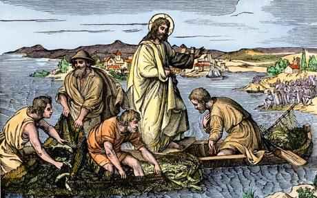 Likewise, with his empty fishing nets dramatically filled at Jesus instruction, Peter fell to his knees and cried out, Depart from me, Lord, for I am a sinful man. Next, Peter got up.