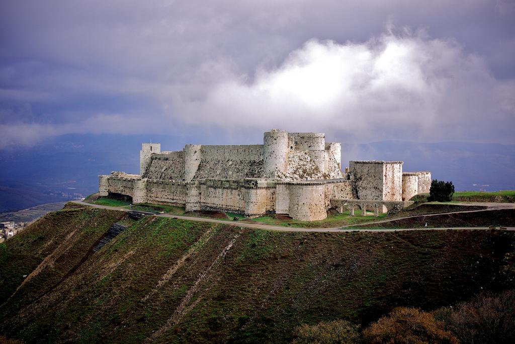 Formerly Crac de l'ospital, is a Crusader castle in Syria and one of the