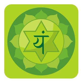 4 TH CHAKRA: HEART Your heart, or Anahata chakra is about your relationships with other people, and the themes of giving and receiving.