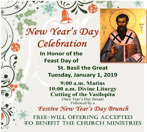 The Hospitality Team invites you to CELEBRATE YOUR FEAST DAY By co-hosting a Sunday Fellowship Coffee Hour.