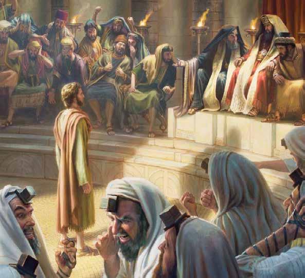 Stephen Before Sanhedrin Acts 7 Stephen lays out a pattern of Israel missing