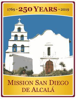 Mission San Diego de Alcalá 10818 San Diego Mission Road, San Diego, CA 92108-2429 Phone: (619) 283-7319 Fax: (619) 283-7762 Website: www.missionsandiego.