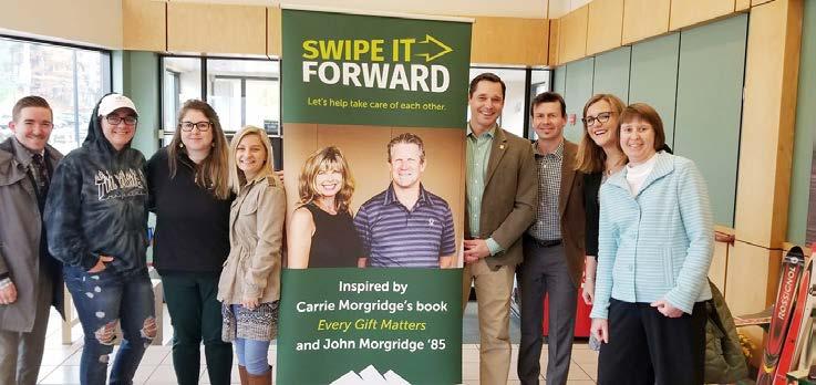 Swipe it Forward campaig. The campaig, which kicked-off o Moday, Nov. 5, ad cocluded o Friday, Nov. 16, surpassed last year s effort by early 40 percet.