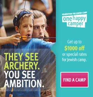 One Happy Camper is a program of the Foundation for Jewish Camp (FJC), in partnership with Jewish federations, foundations, PJ Library, and camps across North America.