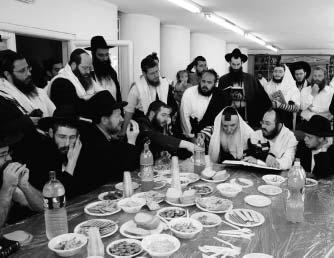 We felt that we had, nevertheless, broken the ice, says Shabsi Weintraub. At this point, there are four ongoing Chassidus classes attended by over 100 men.