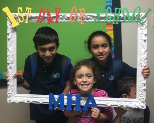 We welcomed the students back with a fun photo booth capturing their smiles as they headed to their first day of classes.