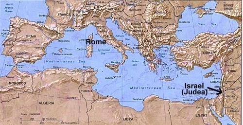 The Romans conquered Judea in 63 B.C.E.