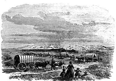 Mormon Pioneers Come to Utah Their trail along the northern side of the Pla@e River came to