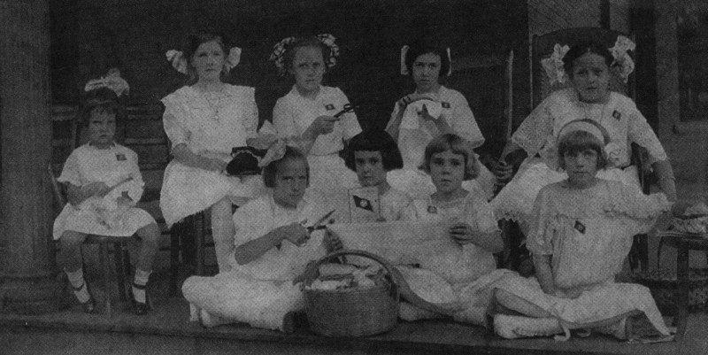 SEWING WHEN MOTHERS THOUGHT DAUGHTERS NEEDED TO KNOW HOW By Mary Jo Denton: Herald Citizen Staff Herald Citizen, Cookeville, TN 3 December 1995 Cookeville Sewing Club: 1911 This sewing club met about