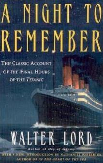 A Night To Remember By: Walter Lord (1955) What troubled people especially was not just the tragedy or even its needlessness but the element of fate in it all.