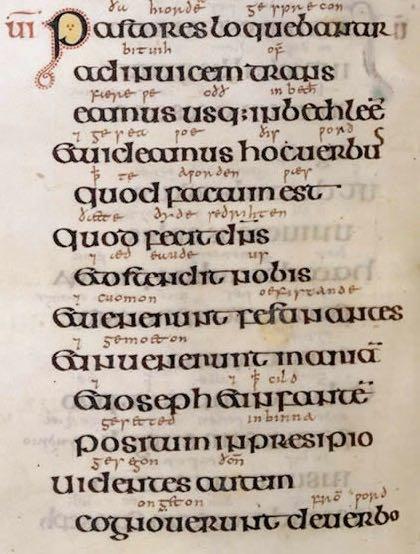 The Lindesfarne Gospels, c.
