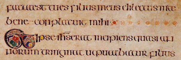 800 CE Like the Lindesfarne Gospels, the Book