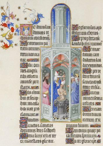 Les tres riches heures Perhaps the finest illuminated manuscript ever is the
