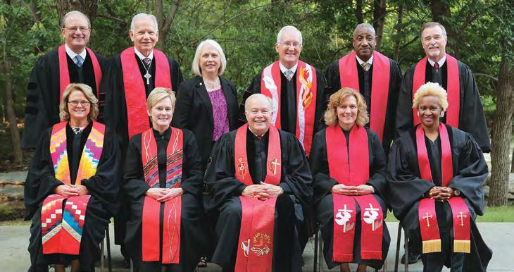 4 North Texas Conference Journal 2015 EXTENDED CABINET Front row from left: Jodi Smith, Martha Soper, Bishop Michael McKee, Camille