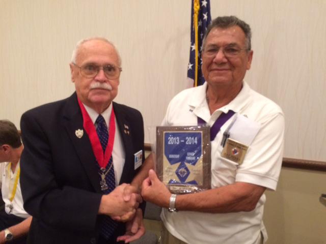 STATE SUPREME COUNCIL AWARD FOR TOTAL NEW MEMBERSHIP AND