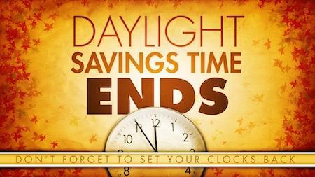Saving Time ENDS!!! 2.