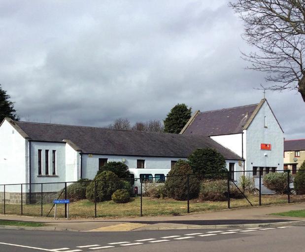 About two years ago the congregation were renting a church hall in Aberdeen, but were informed that there might be the possibility of purchasing another church building.