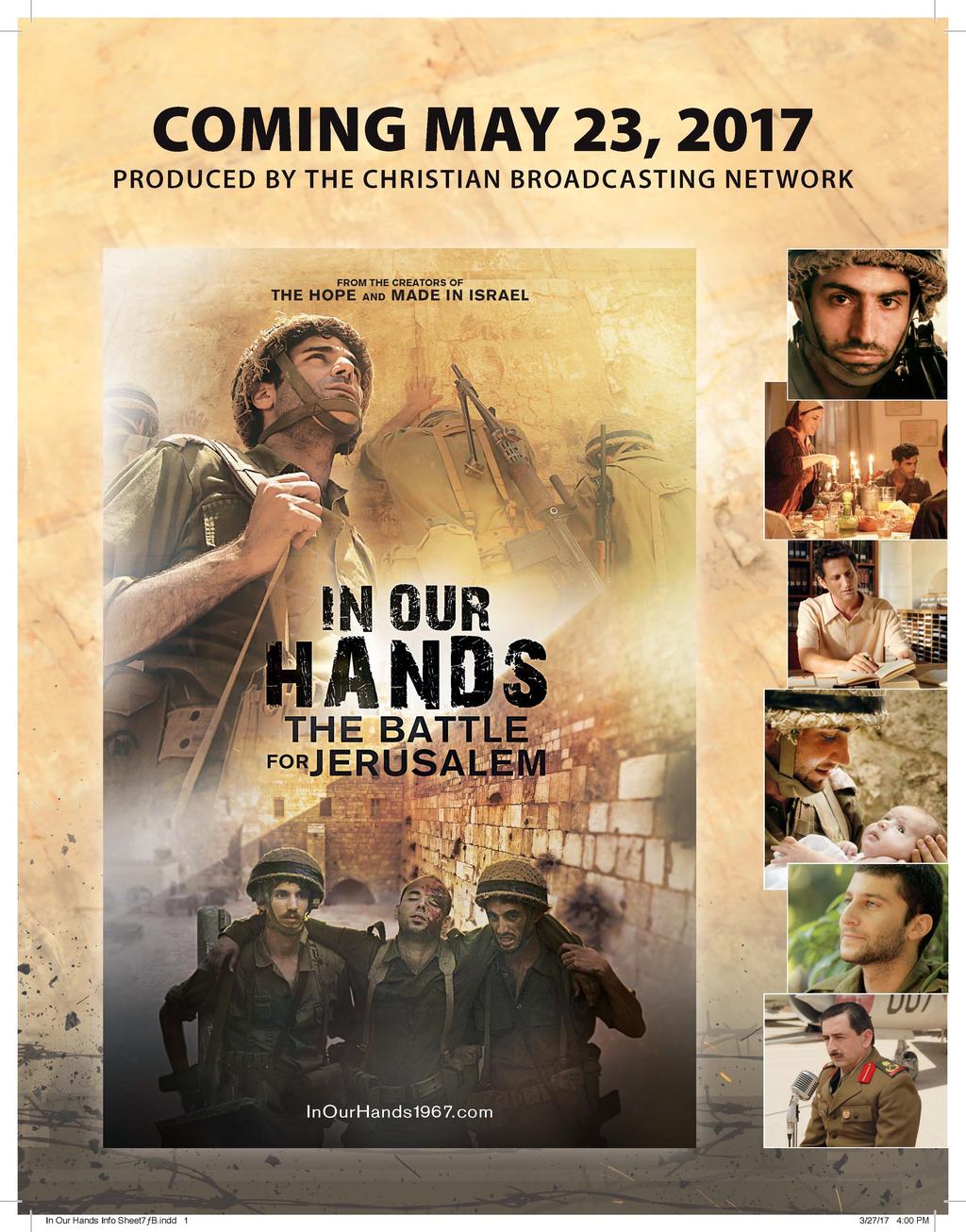 One night only! May 23rd at 7:00 pm Join the dat minyan at the Aurora 16 Theater (14300 E.