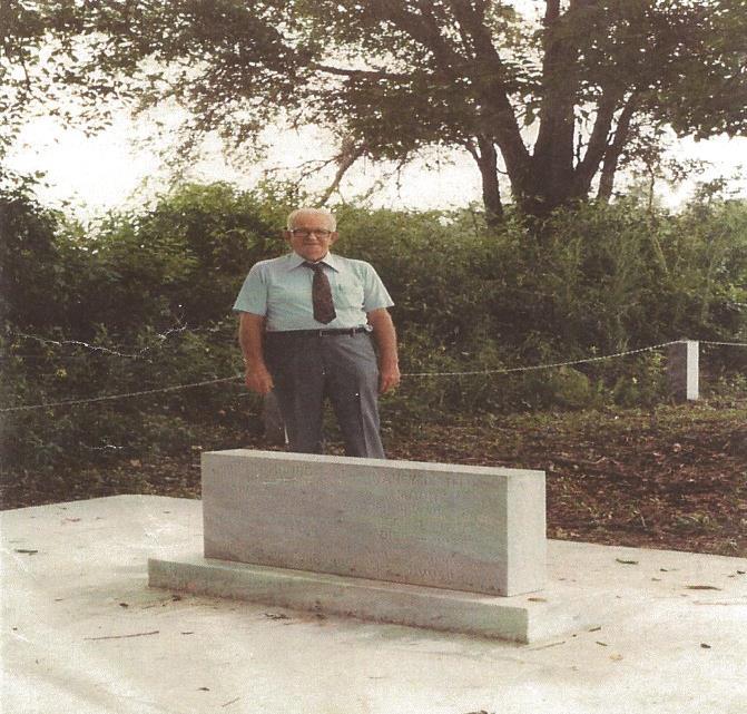 In the early 1980 s, Jerry Franklin Moore (1919-1995), great-grandson of John and Nancy, made major improvements to the gravesite (see photo at right).