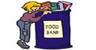 All non perishable items are accepted, including crackers, Jell O, condiments, coffee, tea, jams, jellies, cake mixes, etc.