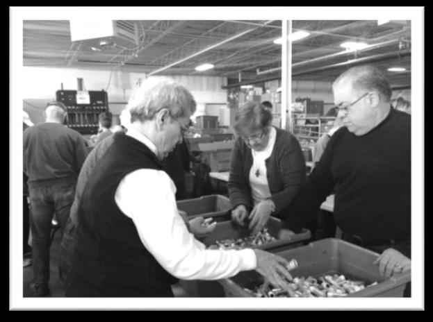 We go down every other month, sorting items, packing food, or simply doing whatever is needed at the time. It has been wonderful and rewarding work for those who volunteer.