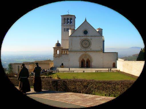 Basilica of St. Francis in Assisi, Italy Assisi With a population of about 25,000, Assisi is a small medieval town perched on a hill in Umbria, the heart of Italy. It is known as the city of St.