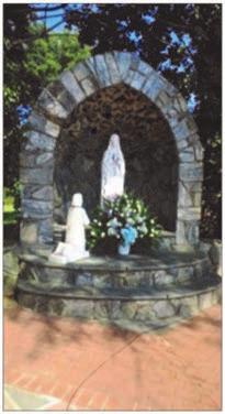 Please watch for the many upcoming changes, as we restore this beautiful garden dedicated to Our Blessed Mother and Bernadette.