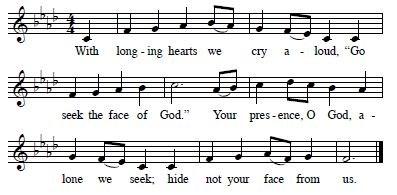 Second Sunday of Lent February 25, 2018 Entrance Chant This Week s Liturgy Entrance Antiphons for Lent Setting by Normand Gouin. 2014, GIA Publications, Inc. All rights reserved. Used with permission.