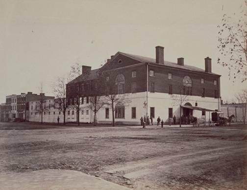 The Old Capitol Prison in Washington DC - Today, this is the site of the US Supreme court building In both the North and South, Civil War POW camps were horrible places.