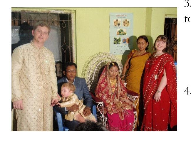 ! This month s special mission offering will be going to Billy, Lydia, William, and new baby girl Smith who are serving as missionaries in India.