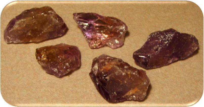 Ametrine Ametrine (Amethyst and Citrine) a beautiful, naturally occurring combination of Amethyst and Citrine Quartz, assists with self-expression, self-acceptance, self-esteem, dissolves blockages