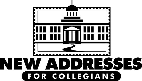 College Student Addresses Has your college student recently moved into a new dorm or apartment?