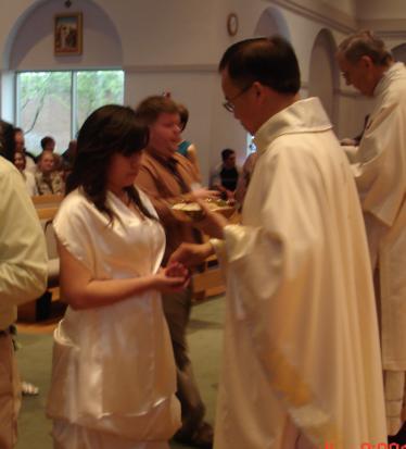 Sacraments for Third Grade and Older Students Out of Sequence (OOS) Students in the third grade through high school who need to receive the Sacraments of Baptism or First Reconciliation and First