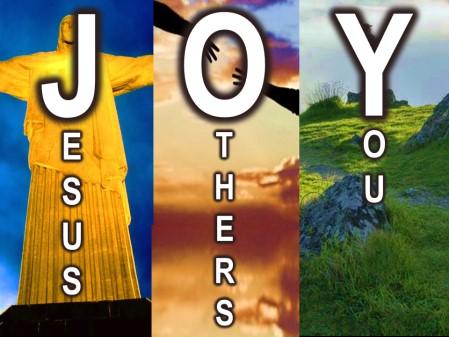 Jesus; others; you that s the source of our joy. Last week, a Methodist gives thanks for every gift and for the giver.