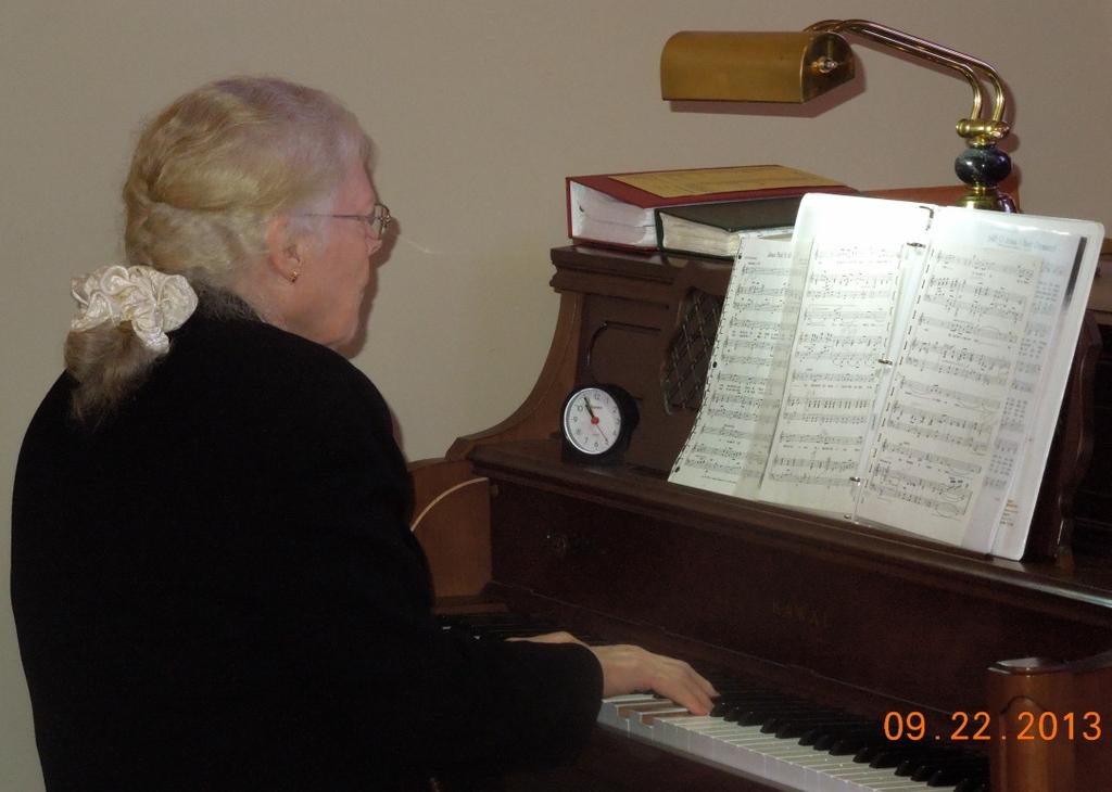 who served as organist and choir director for us for over 55 years!