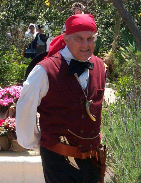 A Time to Say Goodbye (continued from page 1) Modeling Period Attire in the Estudillo Garden Before retirement, Bill had a technical professional background working as a software engineer.