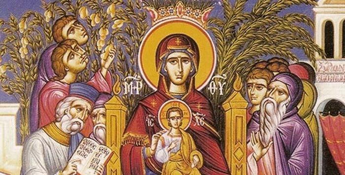 THE AKATHIST HYMNS TO THE BLESSED THEOTOKOS AND EVER VIRGIN MARY Celebrated with the Evening Service of Small Compline on Fridays at 7:00 p.