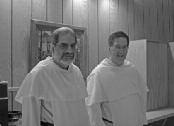 They are both from the Dominican Friary of St. Vincent Ferrer in River Forest, Illinois. The Rt. Rev.