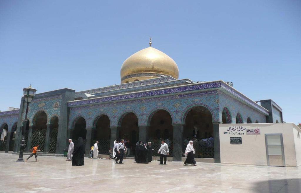 The al-sayyida Zeinab Shrine - Photograph: Alessandro Bacci After few days here in Damascus no one talks at least publicly - anymore of the accident and in the news the incident is not mentioned